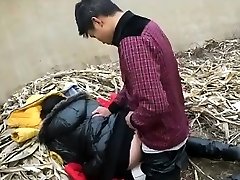 Asian Creampie On A Garbage Bust