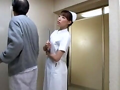 Exotic Asian model Aya Sakuraba, Yuri Aine, Yu Kawakami in Astounding Nurse JAV movie