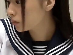 Japanese cute sister force brother to cum inwards- part 2