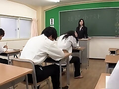 Nozomi Hazuki is a smoking hot teacher every dude likes a bunch