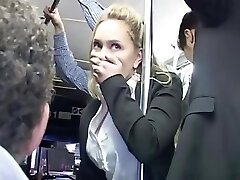 Platinum-blonde Groped On the bus