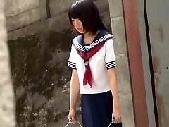 (MGQ-005) Japanese schoolgirl urinal slut