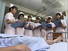Killer Chinese girl Kaho Kasumi, Sasa Handa, Meguru Kosaka in Horny Nurse, Handjobs JAV movie
