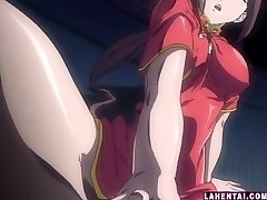 Ultra-kinky hentai honey toying her pussy and ass
