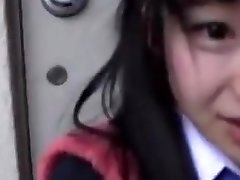 Japanese school girl butt