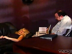 Retro video of a handsome dude boinking his boss's wife Missy