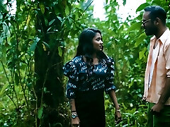 Boyfriend fucks Desi Pornographic Star The StarSudipa in the open Jungle for cum into her Throat ( Hindi Audio )