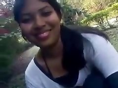 Sexy Indian college girl first time demonstrating her juicy boobs