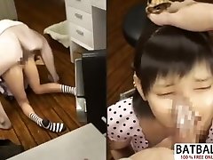 Super Mommy Take Cock Jummy Massaging Dad's Friend