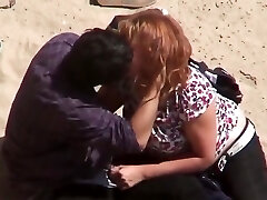 estrangeiro-pareja cam escondida, sexo mujer regordete en la playa