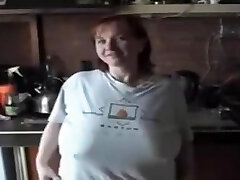 Redhead Plus-size Showing Boobs