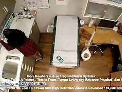 Maya Farrell's Freshman Obgyn Check-up By Doctor Tampa Caught On Hidden Camers Only @ GirlsGoneGynoCom