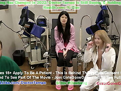 alexandria wu-humillante examen ginecológico requerido para los nuevos estudiantes de la universidad de tampa por el doctor tampa y la enfermera stacy shepard!!