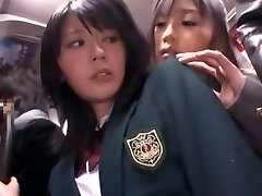 Horny Japanese chick Natsu Aoi, Yuu Shinoda, Ai Uehara in Impressive Masturbation/Onanii, Lesbian/Rezubian JAV movie