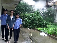 Chinese Damsel Arrest And Handcuffed