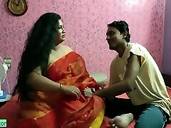 Indian Steamy Bhabhi Gonzo Sex With Innocent Boy! With Clear Audio