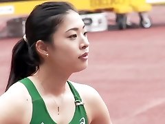 Sexy Asian Track Star