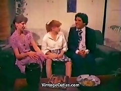 mother Joins not Her daughter Boinking (1970s Vintage)