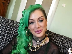 Trashy looking inked call girl Phoenix Madina is fucked in her crazy anal hole