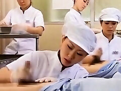 Japanese Nurse Slurping Jizm Out Of Horny Pecker