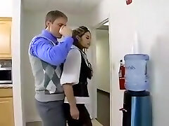 Secretary is romped in the toilets at work.mp4
