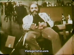 Girl Eating Cum of Ugly Old Guy (1970s Vintage)