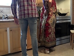 Pakistani Wife Lets Insatiable Stepson Creampie Her Pregnant Pussy