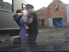 Fake Cop naughty girlfriend feels the force