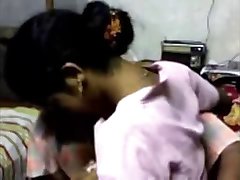 Southindian Boss enjoyed with her maid in a HOTEL