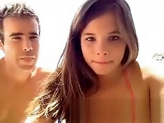 hacked swimmingpool webcam duo playing with each other Part 01