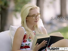 TUSHY Very First Anal For Cherie Deville and Samantha Rone