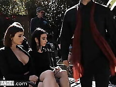 BurningAngel Marley Brinx Seduces A DILF Into Ravaging Her During His Wife'_s Burial