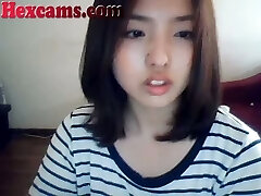 Uber-cute Korean Girl On Webcam