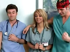 Molten Blonde Elliot Reid Gets Torn Up By Two Of Her Hospital Peers