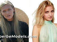 SUPERB - Ash-blonde Compilation! Models Show Off Their Bodies