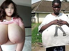 Huge Super Size Inborn Tits (BEST PICS) Part. 1