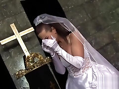 Lovely Bride Gets Penetrated At The Altar