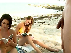 BRANDI BELLE - My Friends And I Getting Naughty On The Beach
