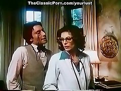 Horny gorgeous and busty vintage doctor sucks strong dick of mischievous dude
