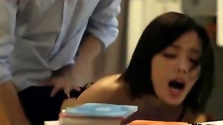 Korean student catch her teacher fucking