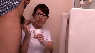 Miku Shirosaki, Rina Serino, Airi Minami in Hanjob Helping Nurse 3 part 2