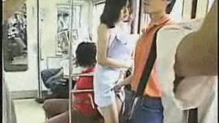 japanese grouping - fun in the bus -  uncensored