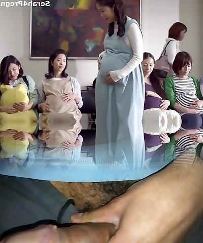 Секс Беременная Мама Японская