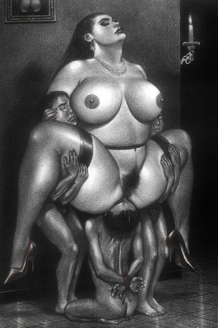 Black Bbw Cartoon Sex - Black Lesbian Slave Facesitting Cartoon | BDSM Fetish