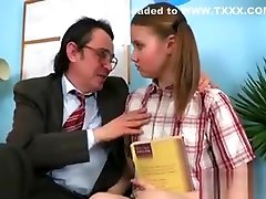 Teacher Forcing Himself On Lovely Chick