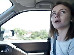 Hot Young Petite koni demiko squirt Fucked By Uber Driver POV