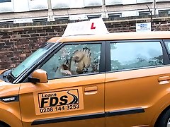 Fake Driving School anal hurs cock Instructor bonnet fucks