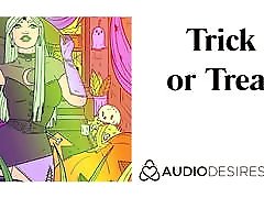 Trick or Treat Halloween Sex Story, Erotic Audio for Women