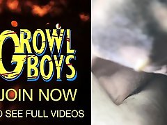 GrowlBoys Nerdy guy gets his ass pounded by lick and fuck pussy hardcore muscle man