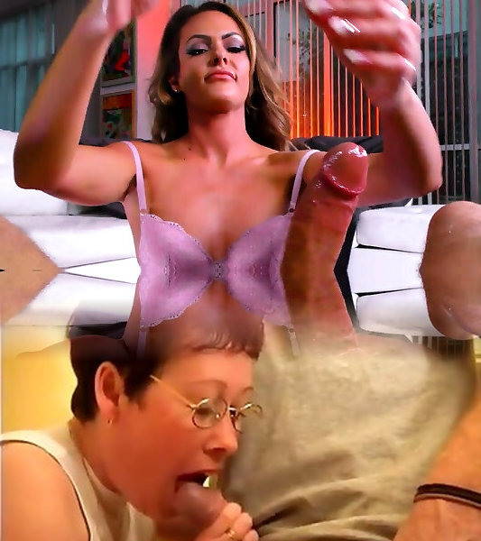 Hot MILF Shay gets her scoops creamed after hardcore handjob